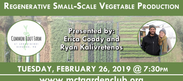 Feb262019 mctgc meeting topic vegetable production